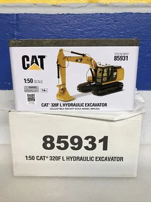 DieCast Masters 85931 1:50 Scale Caterpillar 320F L Hydraulic Excavator Model - Image 1 of 4