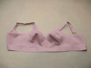 Reggiseno Demi 44DD CACIQUE donna rosa sfoderato senza fili cinturino largo chiusura posteriore 10D - Foto 1 di 8
