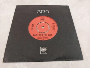 THE GUN * RACE WITH THE DEVIL * 7" SINGLE EXCELLENT 1968 CBS - Picture 1 of 2