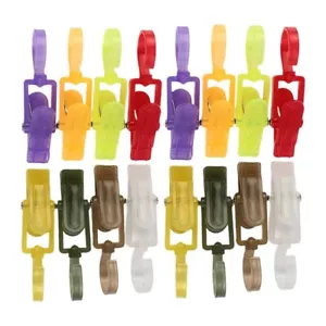 Bag Clips 16 Pack Food Chip Snack Bag Sealing Clips Polychrome for Home - Picture 1 of 6