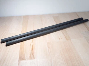 camera rig: 2 x 45cm Carbon rods, rails, Leichtstützen für Schulterstativ - Bild 1 von 2