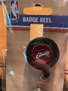 NBA Basketball Cleveland Cavaliers Sports Retractable ID Card Holder Badge Reel - Picture 1 of 3