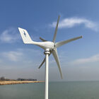 600W 24V 48V Windturbine 5-Blatt Windkraftanlage Windgenerator mit Laderegler