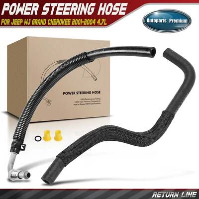Power Steering Return Line Hose Assy for Jeep WJ Grand Cherokee 2001-2004 4.7L - Image 1 of 4