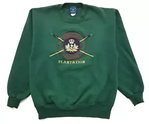 Vintage Amelia Island Plantation Crewneck Hunter Green Size M Sweatshirt - Picture 1 of 11