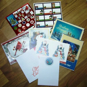 DREAMCATCHER - CHRISTMAS ORNAMENT - CARDS - NOTE PADS - MITTENS & PEN PACKAGE - Bild 1 von 3