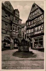 Bernkastel Cues Kues ~1930/40 Marktplatz Rathaus, AK Verlag Nik. Wagner Nr. 2 - Picture 1 of 2