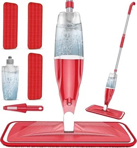 Microfiber Spray Mop with 3 Washable Pads for Hardwood Laminate Tile Floors - Picture 1 of 9