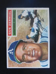1956 Topps Baseballkarte #45 Gus Zernial weiße Rückseite (EX-MT/NM) - Bild 1 von 2