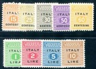 ITALY ALLIED OCCUPATION SICILIA 1943 1-9 ** MINT SET(F6176