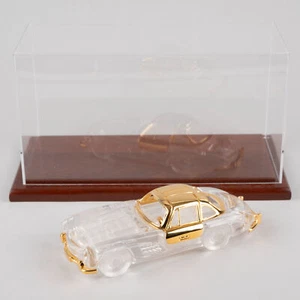 1954 Mercedes 300 SL in Crystal & Gold w/ Case by Hofbauer & The Franklin Mint - Picture 1 of 16