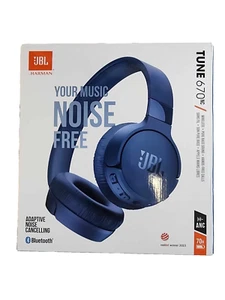 JBL Tune 670NC Smart Ambient Wireless On-Ear Headphones Adaptive Noise Cancel - Picture 1 of 7