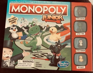 Monopoly Junior By Hasbro -My First Monopoly Game -Parker Brothers Brand New - Picture 1 of 1