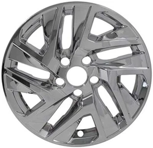 (1) 17" CHROME SKIN / LINER / HUBCAP FITS 2015 HONDA CRV CR-V 7645PC - Picture 1 of 2