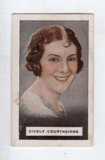 Australian Licorice British Film Stars 1934. Cicely Courtneidge