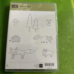 Stampin' Up! Life in the Forest & Fox and Friends en el mismo estuche usado - Imagen 1 de 3