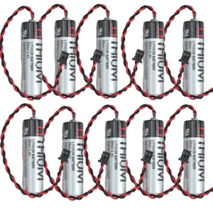 US 10 PACK ER6V/3.6V 2400mAh ER6VC119A ER6VC119B Battery For Mitsubishi M70 PLC - Picture 1 of 4