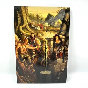 Elmore Colossal Cards Tense Moment #2 Larry Elmore 1995 - Size 10 x 7 - Picture 1 of 11