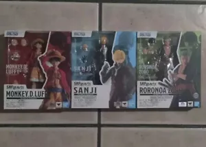 S.H.Figuarts Luffy Zoro Sanji Raid on Onigashima One Piece Bandai Figure Sealed - Picture 1 of 5