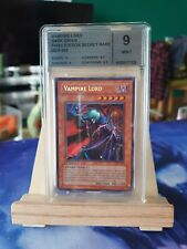 Yugioh Vampire Lord DCR-000 1st Edition Eng Mint 9 (PSA, CMG)