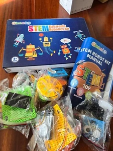 7In1 STEM Toy Kit For Kids Ages 8-12 Educational Science Kits DIY Engineering - Picture 1 of 9