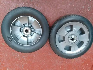 2 X 6 " INCH GENUINE ROVER WHEELS * FITS MASPORT VIKING LAWN MOWERS* H/ DUTY - Picture 1 of 3