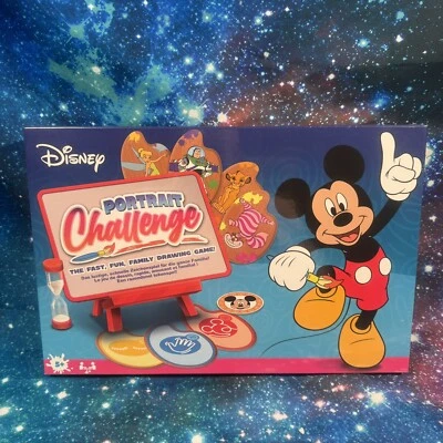 Disney Portrait Challenge Board Game Family Drawing Game - Image 1 of 4