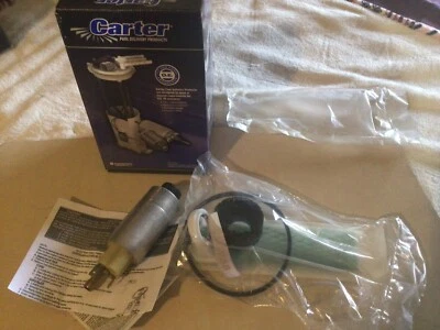 Carter Fuel Pump & Strainer Set #P74111, Spec 1991-97 Ford Escort,Mercury,Tracer - Image 1 of 3