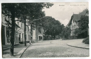 AK Reinbek,Bahnhof Straße mit Postamt,bei Bergedorf um 1910 - Picture 1 of 2
