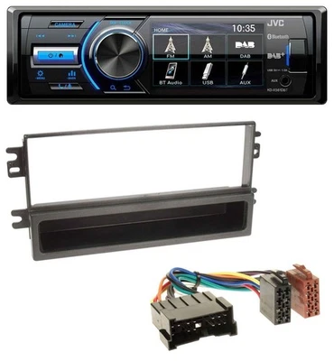 JVC Bluetooth MP3 USB DAB Autoradio für Kia Carnival 01-06 Carens ab 03 - Bild 1 von 4