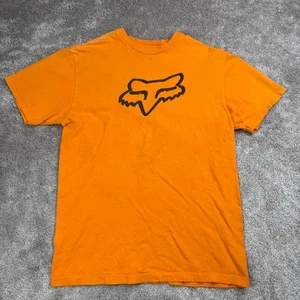 Orange Fox Racing T-shirt Legacy Fox Head Size S Motocross Dirtbike - Picture 1 of 5