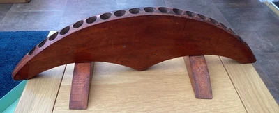 Vintage Wooden Pencil, Pen , display stand holds 18 pens/ pencils #P3 - Image 1 of 4