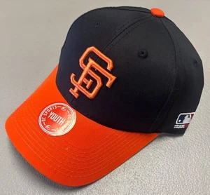 NEU San Francisco Giants MLB Mütze, Jugendgröße, orange/schwarz - Bild 1 von 4