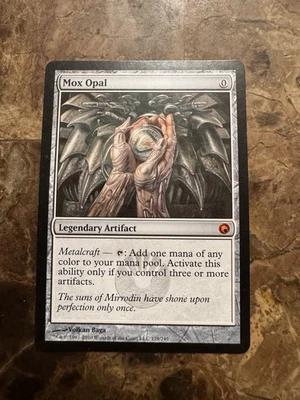 Mox Opal Scars of Mirrodin Mythic Card, MTG Magic the Gathering - Image 1 of 4