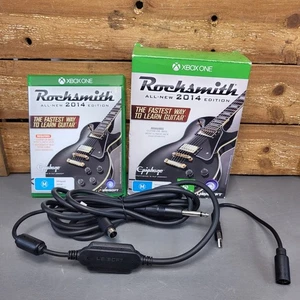 Rocksmith 2014 Edition Xbox One mit Real Tone Kabel Originalverpackt und Komplett Kostenloser Versand - Bild 1 von 18