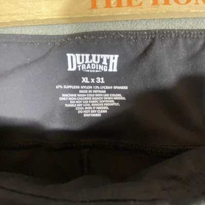 Duluth Trading Leggings Womens XL Base Layer Activewear Gym Pants Yoga Hiking - Image 1 of 4