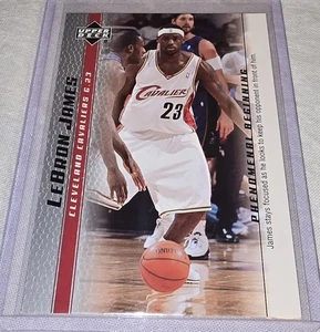 Lebron James 2003-2004 UpperDeck Phenomenal Beginning Rookie Card (RC) #14 CAVS - Picture 1 of 6