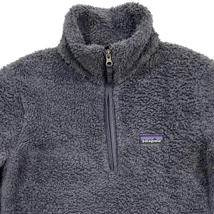 Patagonia Los Gatos grauer Fleece Quarter Zip Pullover Damen Gr. S - Bild 1 von 10