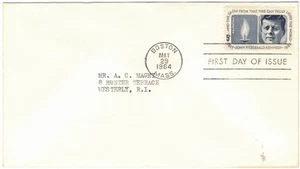 #1246 FDC, without Cachet - Picture 1 of 2
