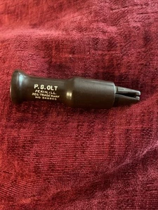 Duck Call P.S. Olt No. 348205 3.5" Reed Working Sounds Great Vintage Nice - Picture 1 of 11