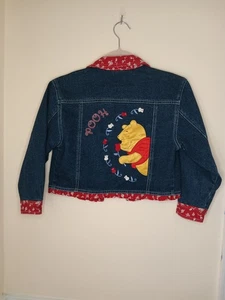 Neu mit Etikett Vintage The Disney Store Winnie Puuh Jeansjacke Größe XL 90er - Bild 1 von 12