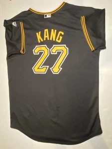 Jersey Cosido Pittsburgh Pirates Kang 27 Majestic Cool Base Talla Juvenil XLTG - Imagen 1 de 7