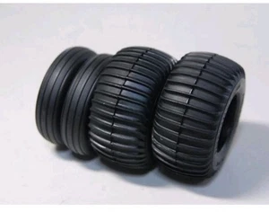 Tamiya Sand Scorcher Grasshopper Front 9805033 Rear 9805081 Tyre Set New - Picture 1 of 2