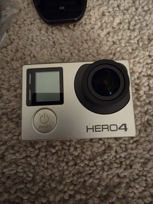GoPro HERO 4 Silver 4K Action Camera And Accessories  - Image 1 of 4