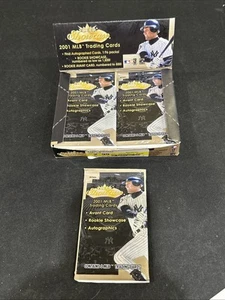2001 Fleer Showcase Retail Baseball Sealed (1) PACK From Box Albert Pujols RC - Picture 1 of 2