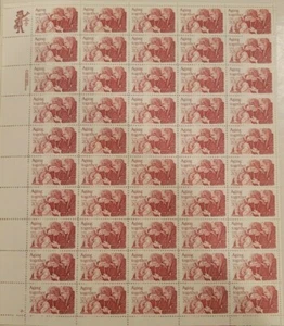 Scott#: 2011 - Aging Together 20¢ Sheet of 50 MNH OG - Picture 1 of 1