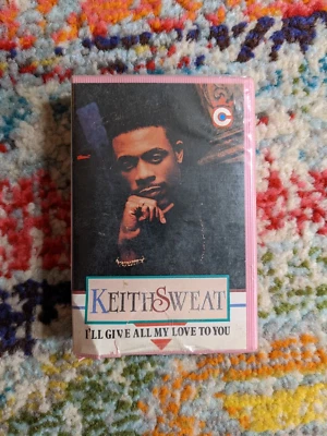 Keith Sweat “I’ll Give All My Love To You” PROMO Cassette GAMAVA 1990 - Image 1 of 4