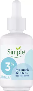 Simple 3% Hyaluronic Acid & B5 Serum Booster Serum Skin Care Product 30 ml - Picture 1 of 6