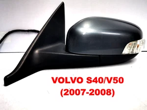 VOLVO S40 V50 (2007-2008) WING MIRROR LEFT PASSENGER SIDE GREY (#V33/4) - Picture 1 of 13