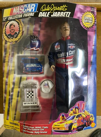 Dale Jarrett 12" Collector Action Figure 55042 Special Edition Toy Biz 1997 NIB Cover